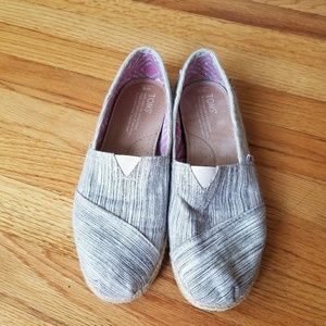 TOMS Pinstriped Slip On